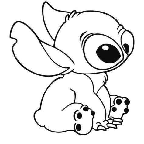 Stitch Coloring Pages for Education