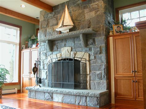 Benjamin Moore's Stone Hearth in a cozy living room