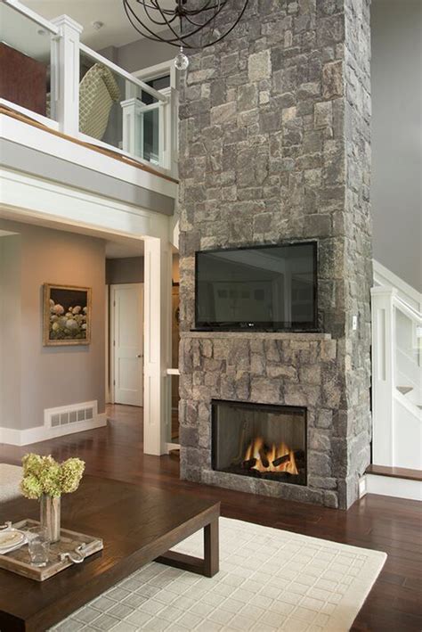 Benjamin Moore's Stone Hearth in a warm and cozy home office