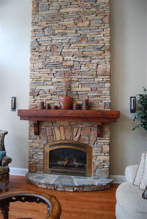 Warm wood accents with Benjamin Moore's Stone Hearth