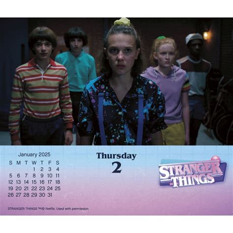 Stranger Things Calendars