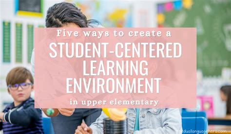 Focusing on student-centered learning and personalization