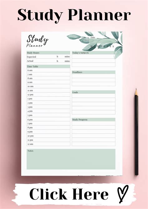 Study Planner