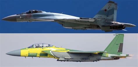 Su-35 and F-15 Design Comparison