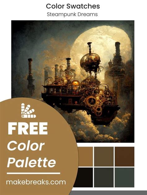 Steampunk Subculture Palette