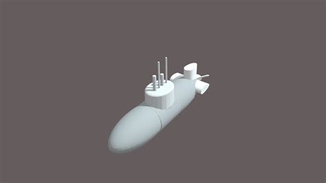 Drawing the basic shape of a submarine