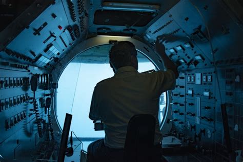 Submarine Captain at Sea