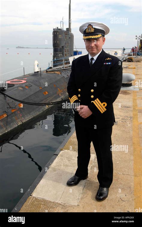 Submarine Captain on Deck