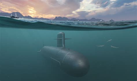 Adding the final details to a submarine drawing