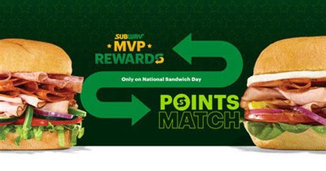 Subway Rewards Program