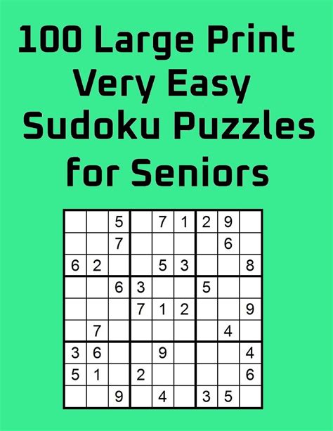 Sudoku Puzzles for Seniors