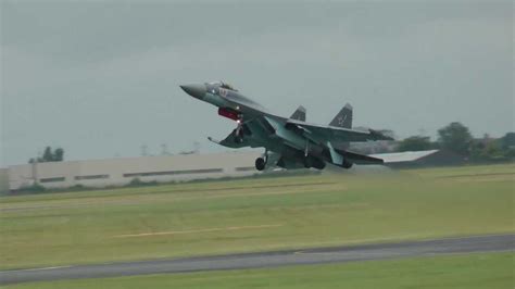 Sukhoi Su-35 takeoff