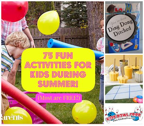 Summer fun activities