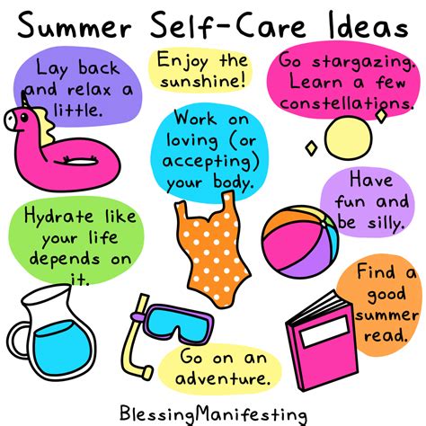 Summer self-care tips