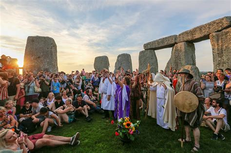 Summer solstice celebrations