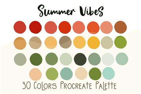 Summer Vibes Colors