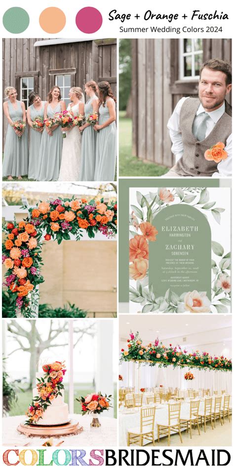 Summer Wedding Colors