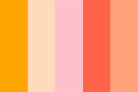 Sun-Kissed Hair Color Palette