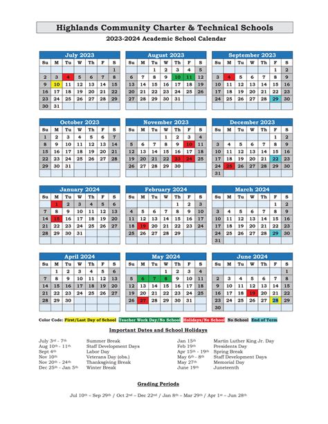 Sun Lake School Sebring Calendar Image 1