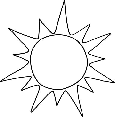 Sun Printable 1