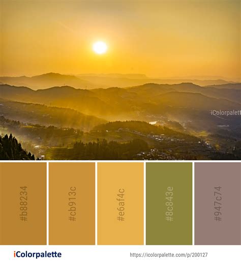 Sunlight Color Palette Example 1