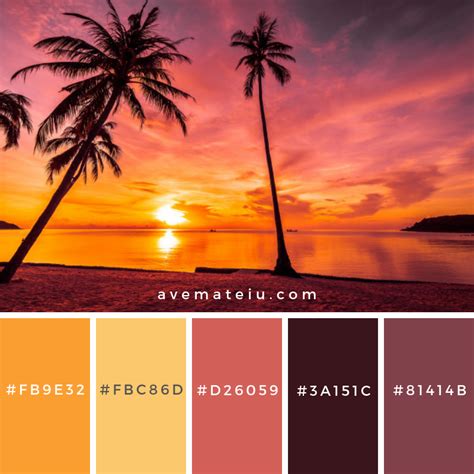 Sunrise Color Combinations