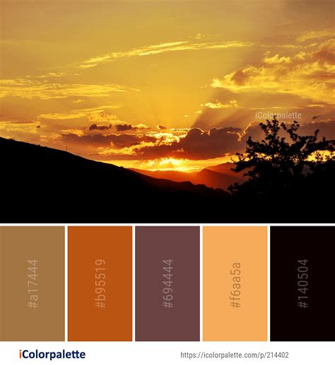 Sunrise Color Palette Ideas