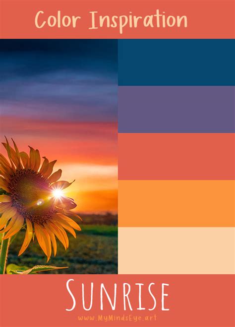 Sunrise Inspired Colors