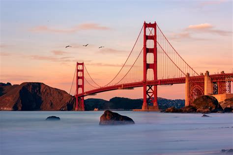 Sunset Over Golden Gate