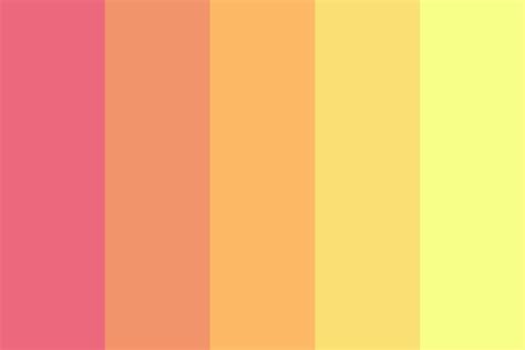 Sunshine Color Palette 6