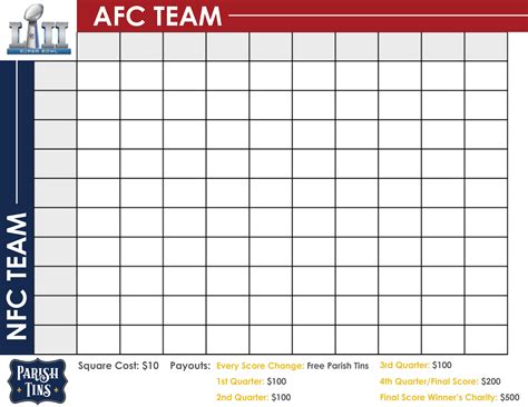 Super Bowl Squares