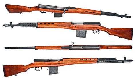 SVT-40 rifle used by Soviet soldiers