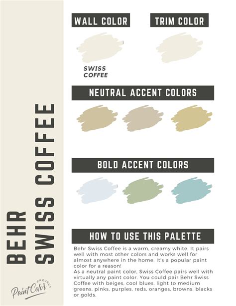 Swiss Coffee Color Palette Example 8