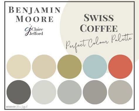 Swiss Coffee Color Palette Example 3