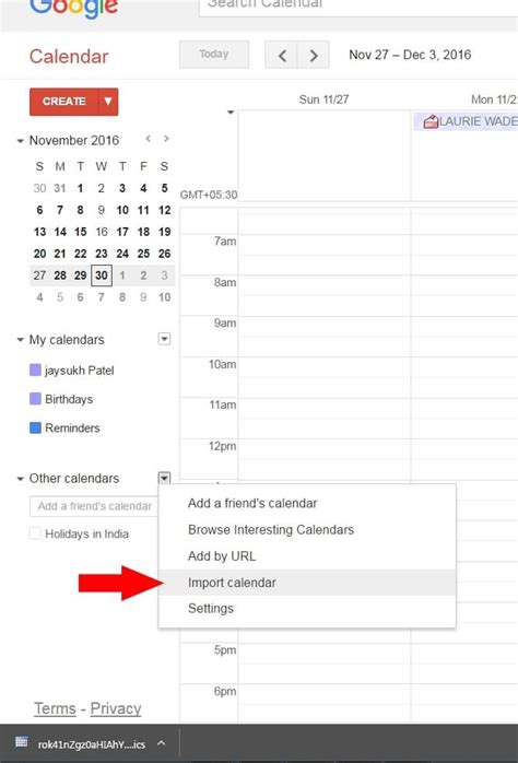 Sync Google Calendar with iCloud