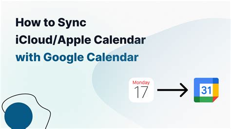 Sync iCloud Calendar with Google