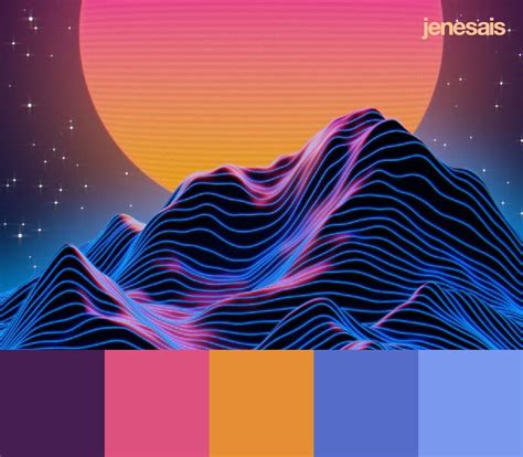 Synthwave Color Palette