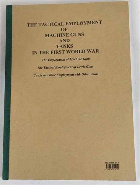 Tactical Employment of Tank Machine Guns