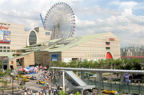 Taipei summer shopping mall