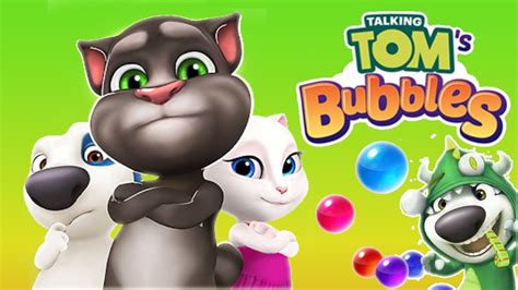 Talking Tom Bubble gameplay