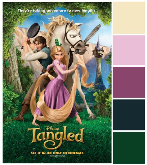 Tangled Color Palette Example 1