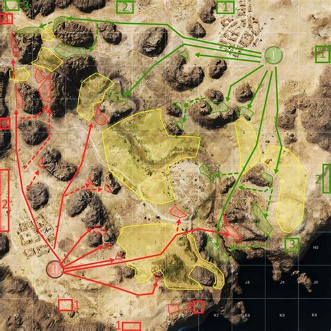 Tank maps in Call of Tanks