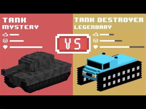 A comparison of a tank and a tank destroyer