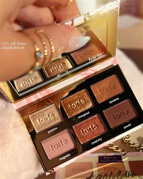 Tarte Eyeshadow Palette Swatches