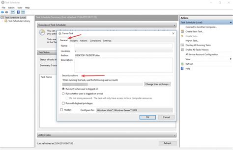 Description of Task Scheduling