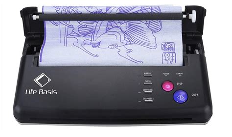 Description of Tattoo Stencil Machine