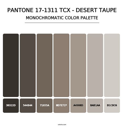 Taupe and Monochromatic Colour Scheme