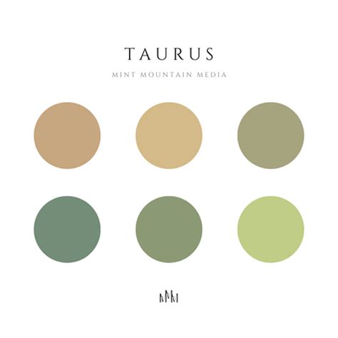 Taurus Color Palette