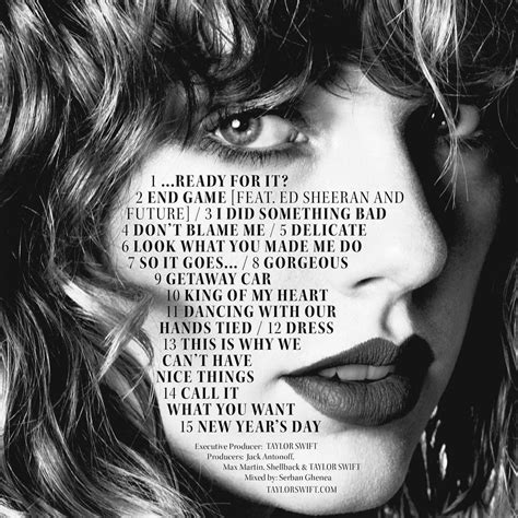 Taylor Swift Reputation