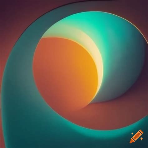 Teal and Orange Graphic Design Inspiration